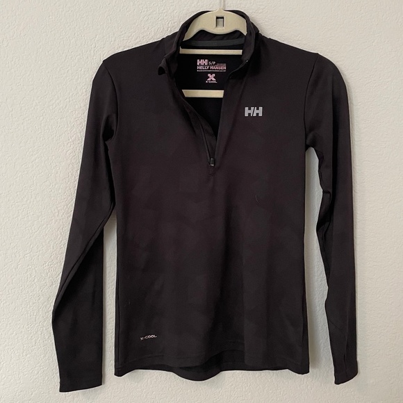 Helly Hansen Reflective Aspire Norviz Long Sleeve Running Top - Picture 1 of 4